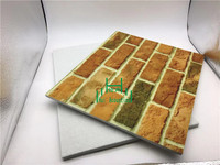 繪聲瓷磚紋聚酯纖維吸音板