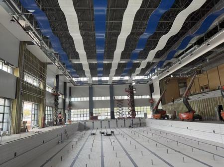 2025安徽合肥国防科技大学体育馆空间吸声体，吸音板项目